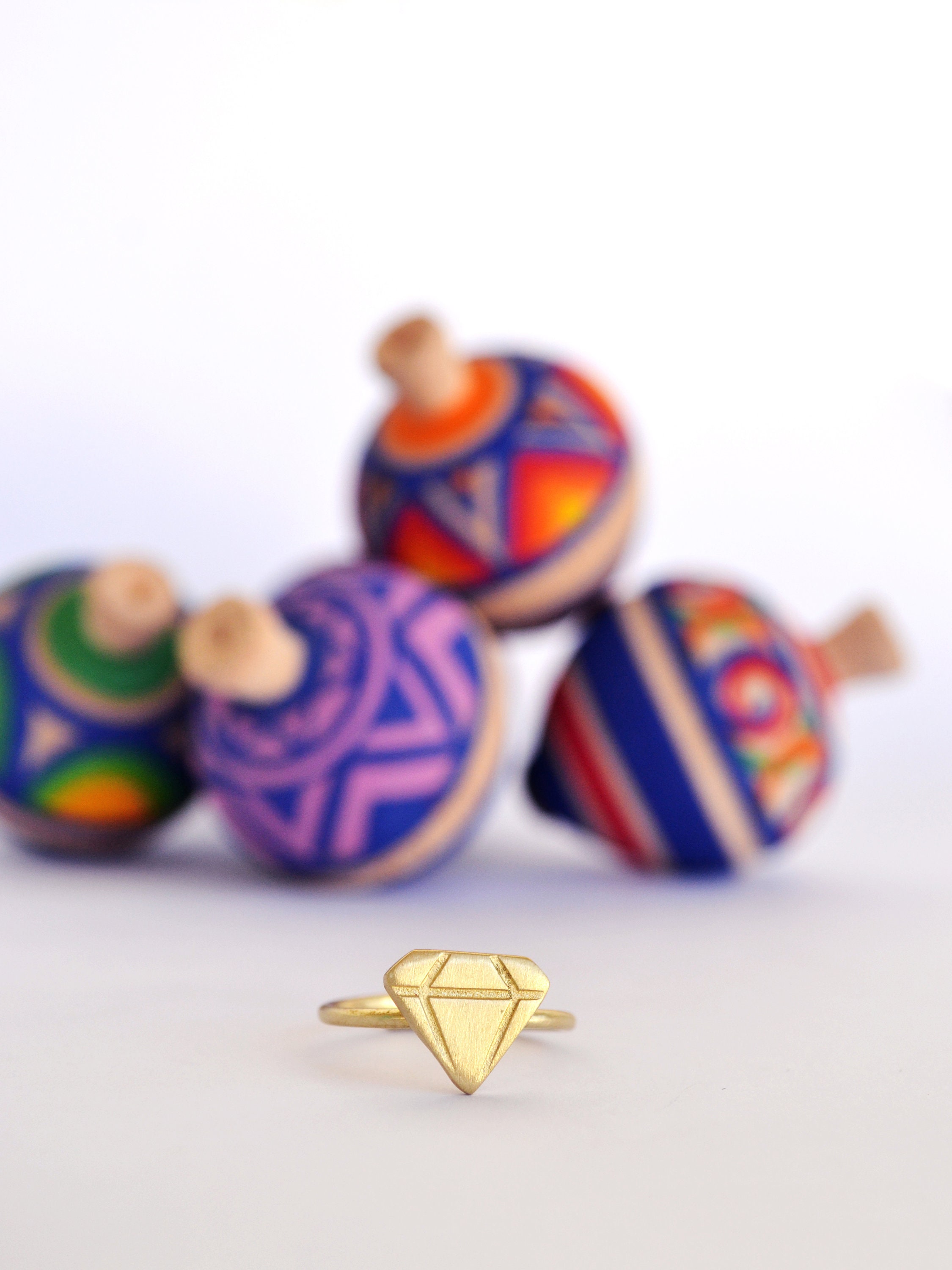 Diamond Shaped Ring/Diamond Ring/Cute Rings/Fun Rings/Gift for Etsy