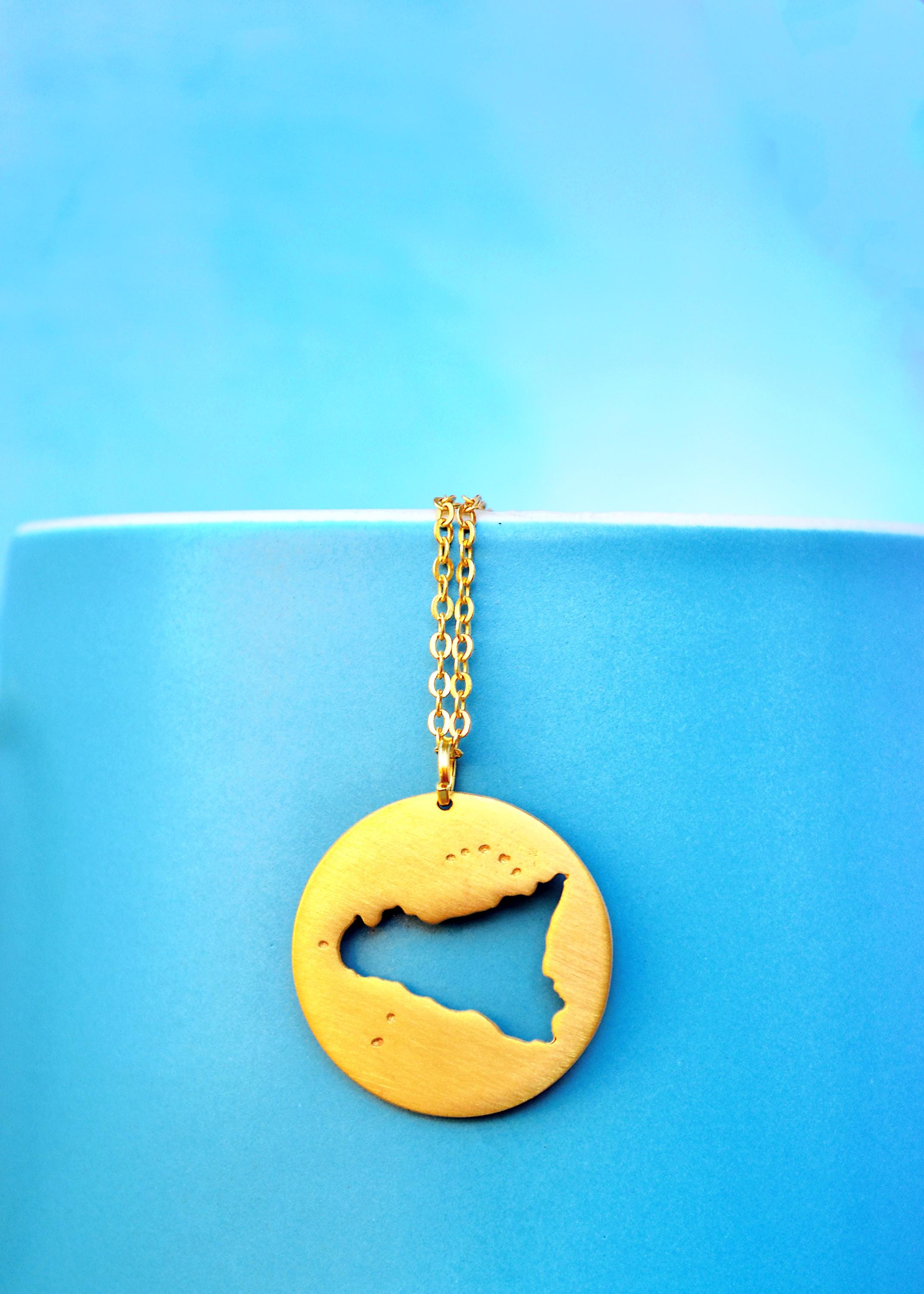 Argento Sterling West Virginia Stato Mappa Ciondolo / Ciondolo - Foto 11