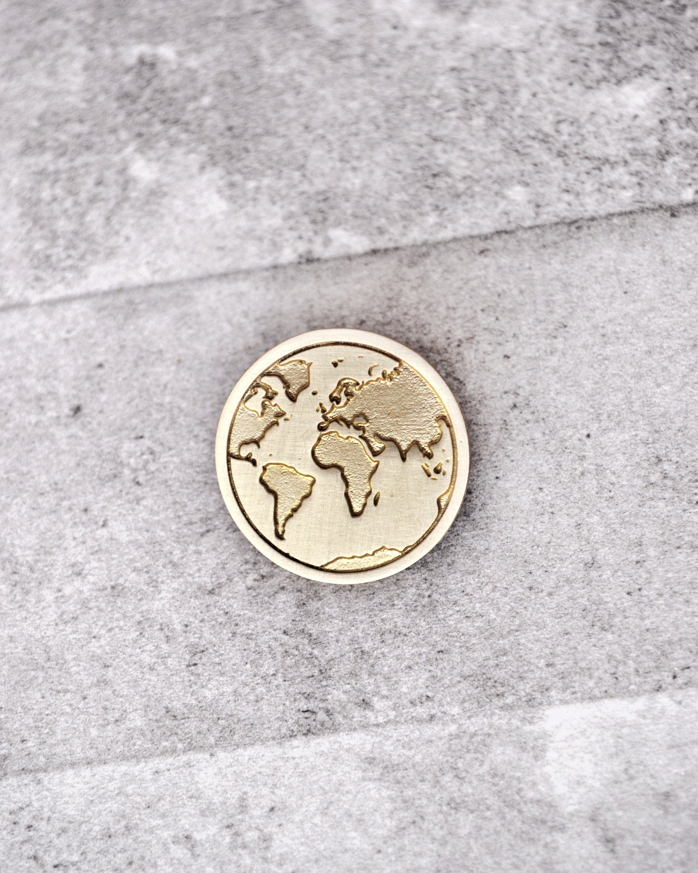 World Map Pin / Travel Pin / Pin Badge /Lapel Pin/Travel Charm  Etsy