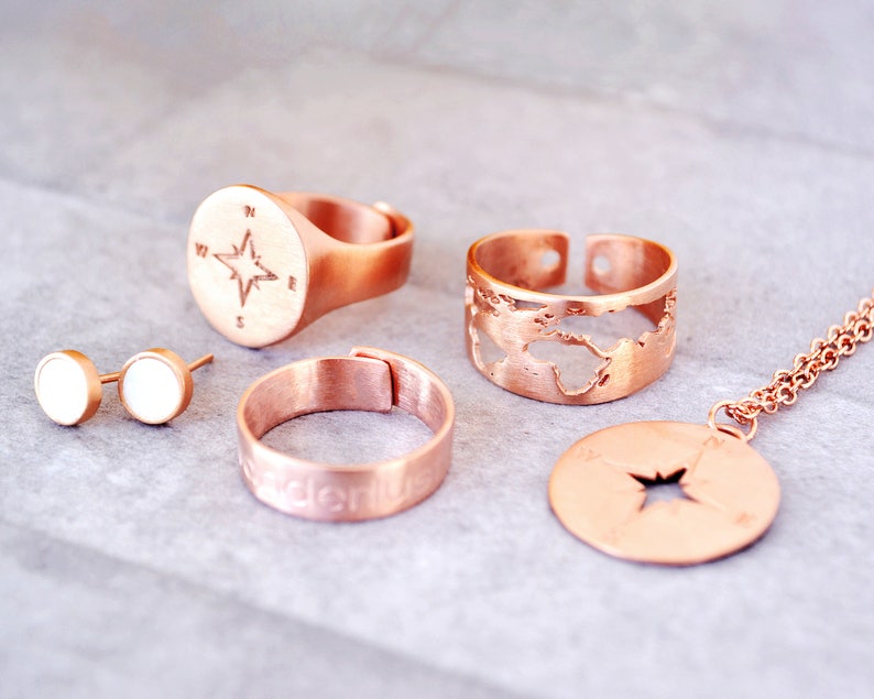 Travel Gift / World Map Ring / Travel Ring / World Ring / Gift | Etsy