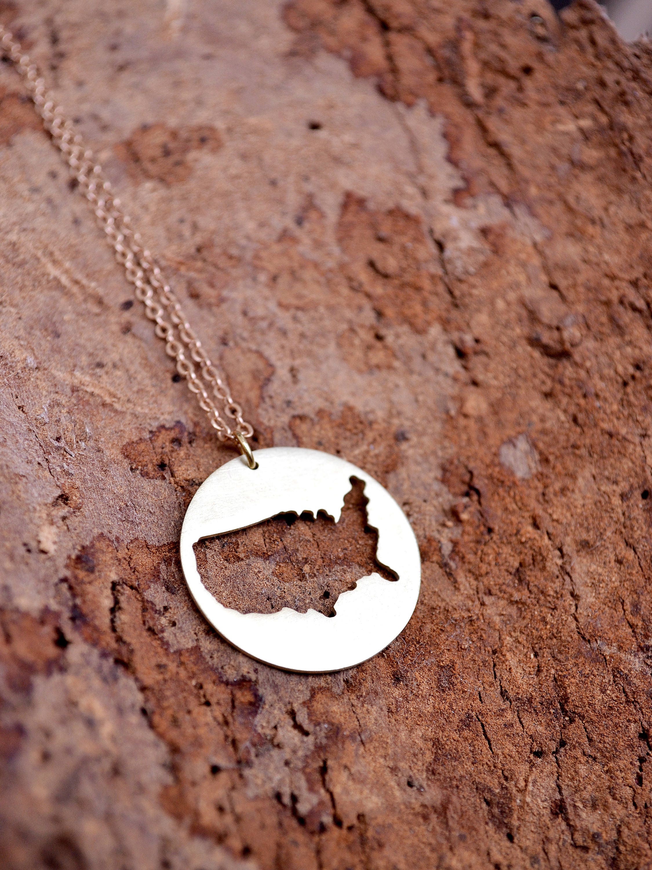 I Love The U.S.A Necklace