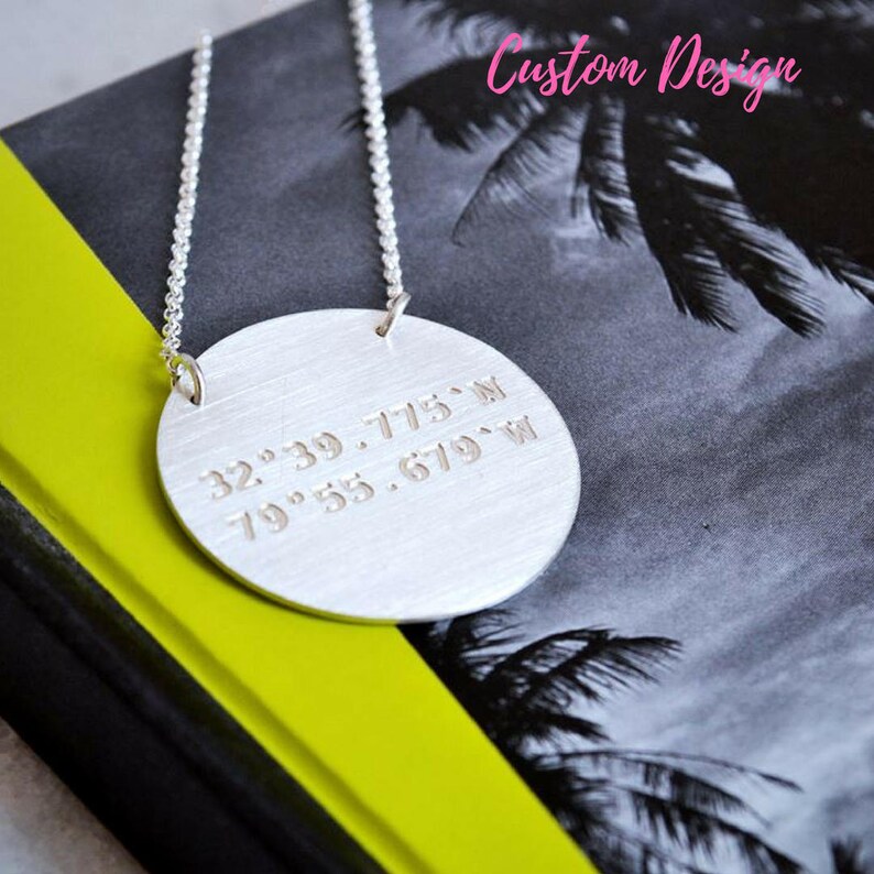 Life is a Journey/not A Destination/ Compass Necklace Etsy