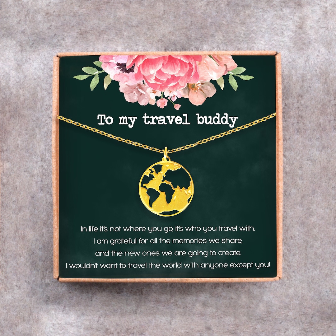 Gedicht Für Eine Reise Als Geschenk Reise Geschenk,Reisende Geschenk,Reise Schmuck,Wanderlust Geschenk