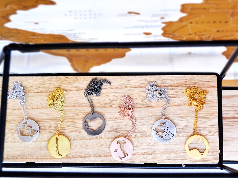 Canada Necklace / Canada Pendant / Canada Charm / Canada Etsy