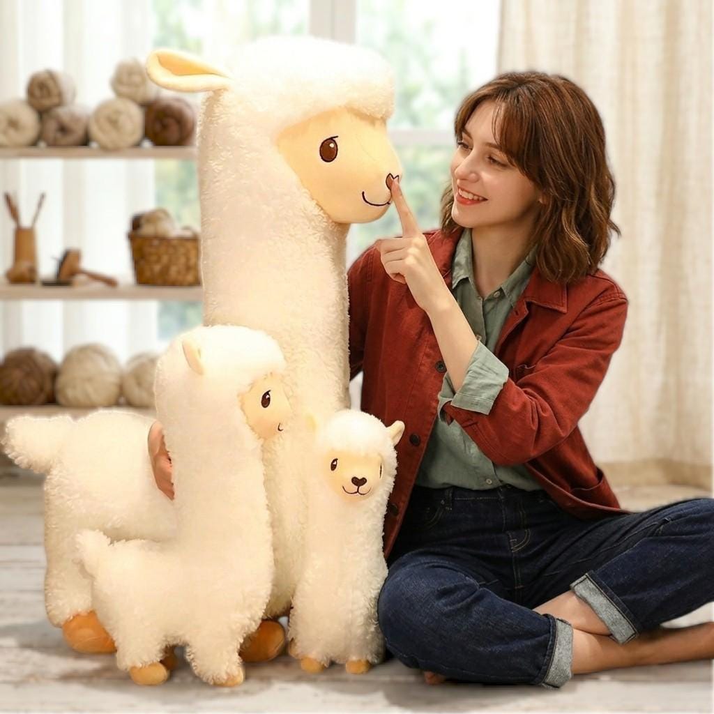 Alpaca fur toy - Etsy 日本