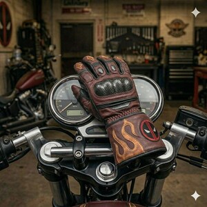 Deadpool Racing Suit Costume, Biker Rider Gear, Custom Motorcycle Outfit image 4