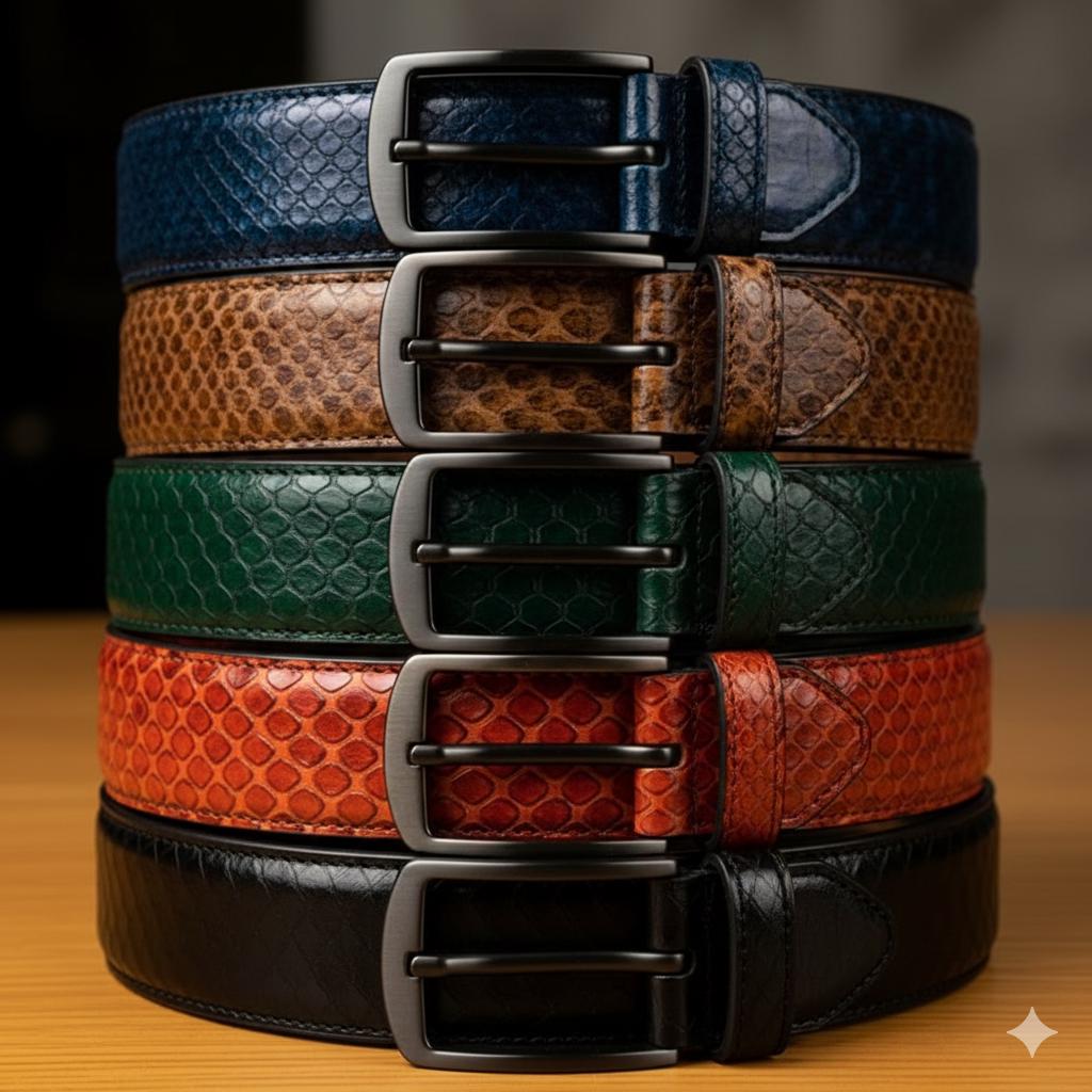 Orange Snake Belt - Etsy display picture 2