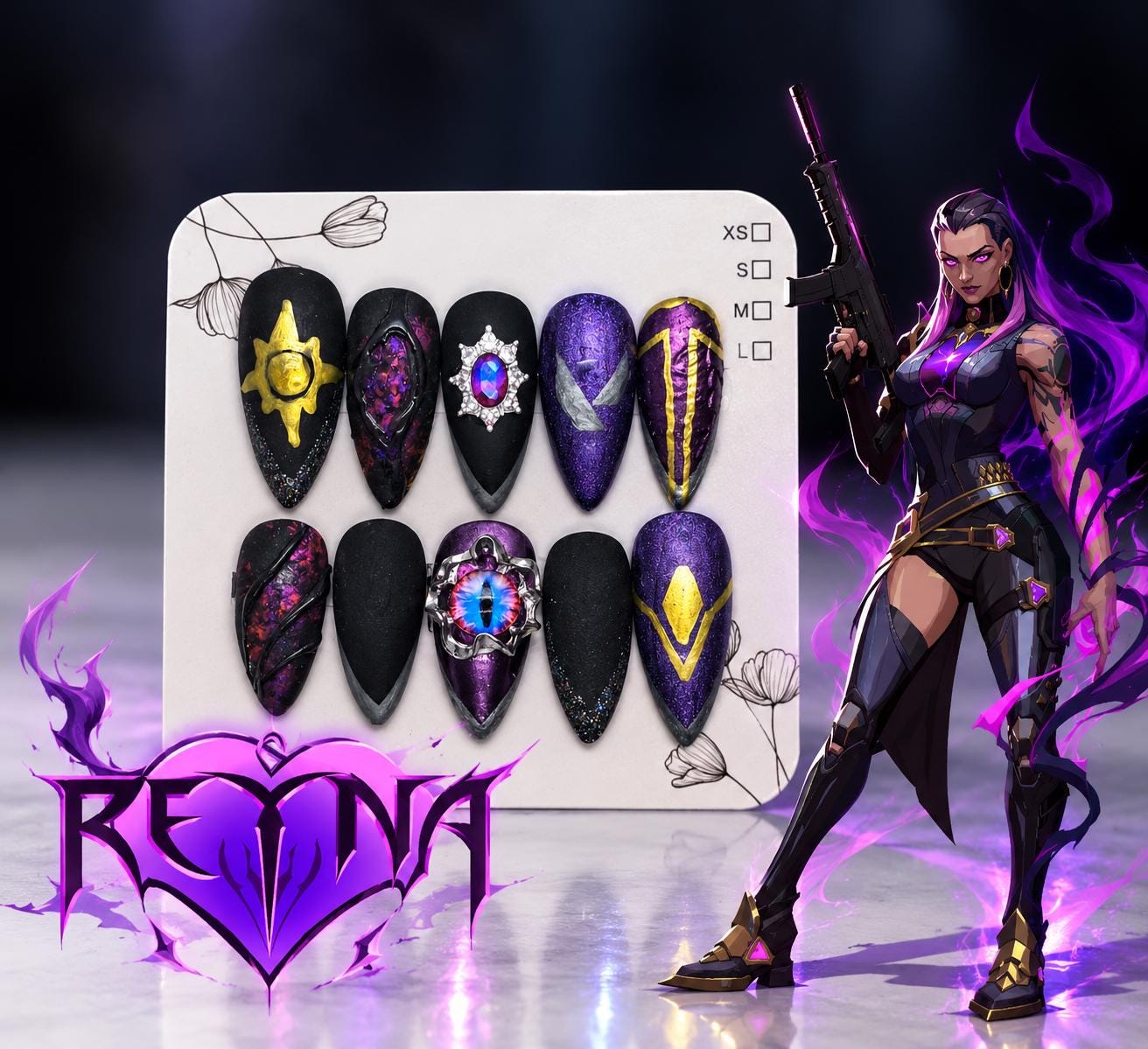Reyna Nails - Etsy