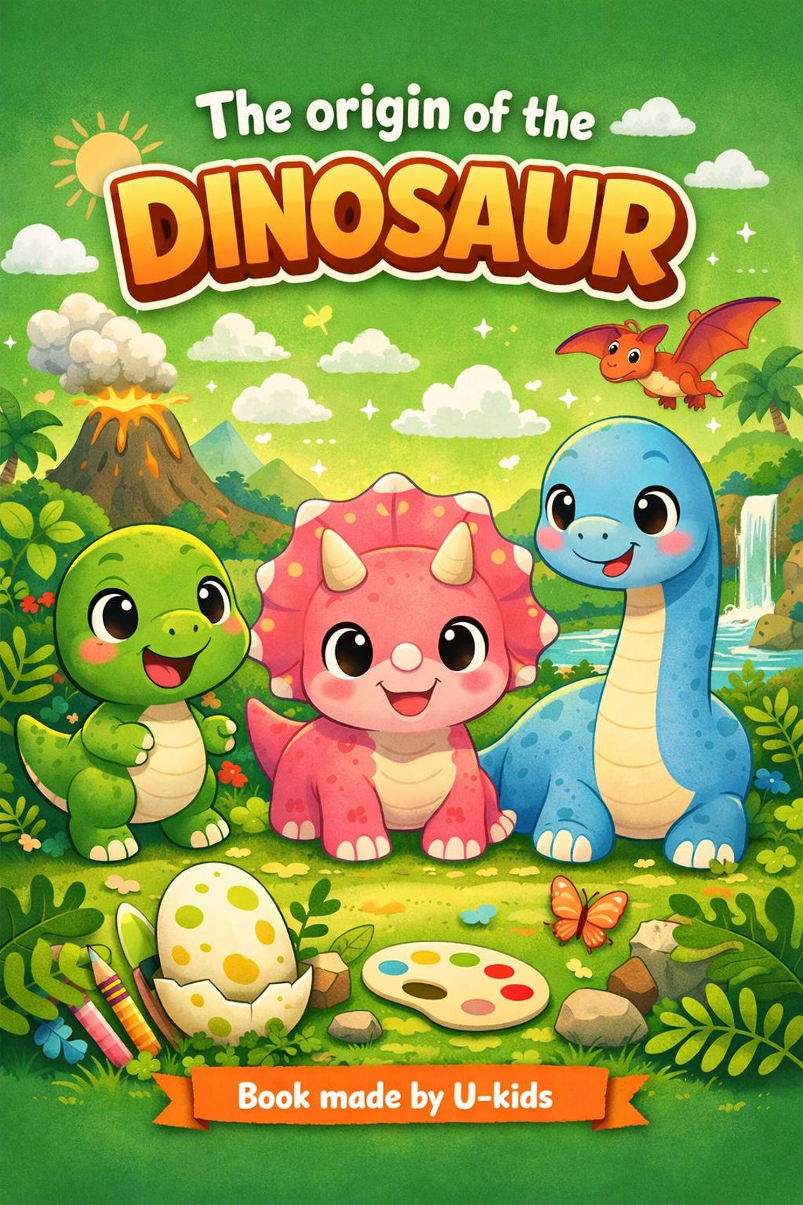 Dinosaur Coloring Book for Kids | Printable Dino Pages (PDF) - Etsy