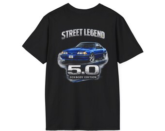 79-93 Fuchskörper | Street Legend 5.0 Fuchskörper T-Shirt | Leichtes T-Shirt