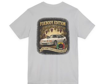 79-93 Mustang Live Laugh Whine White Tshirt