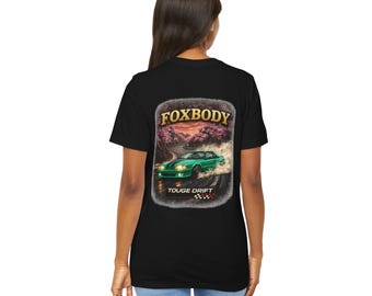 79-93 Foxbody Mustang Drift - Teal T Shirt