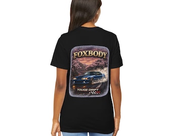 79-93 Foxbody Mustang Drift  - Blue T Shirt