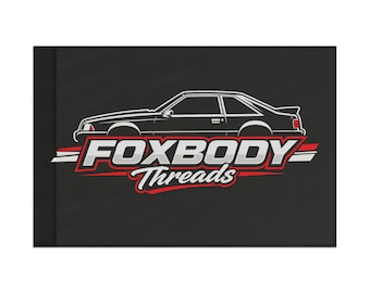 Foxbody Threads Flag