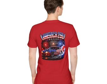 America 250 Foxbody Mustang GT | Lightweight T-Shirt
