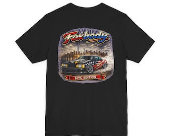Foxbody Mustang 5.0 - NYC Skyline Edition Tshirt