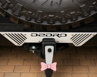 Eeyore Inspired Rocking Hitch Cover | Fits 2” Receiver | Jeep Hitch Accessory | Cute Tail Hitch Cover |  Bronco, Truck, SUV