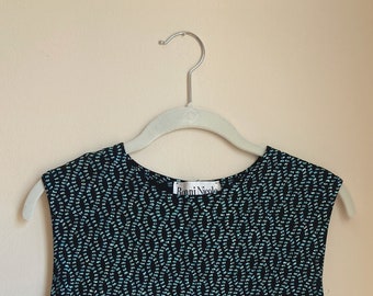 90s Sparkly Embellished Top S M 35 Bust