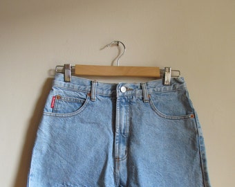 90s Bongo Denim High Waist Shorts M 29 Waist