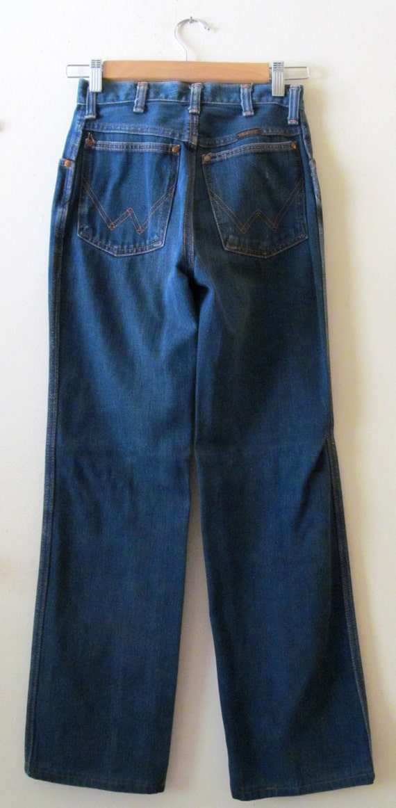 70s Wrangler High Waist Jeans 26 Waist - Gem