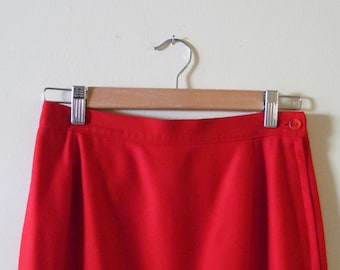 Pendleton Wool Pencil Skirt S M 27 Waist