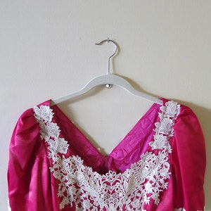 Crochet Detail Dress S M 35 Bust 31 Waist