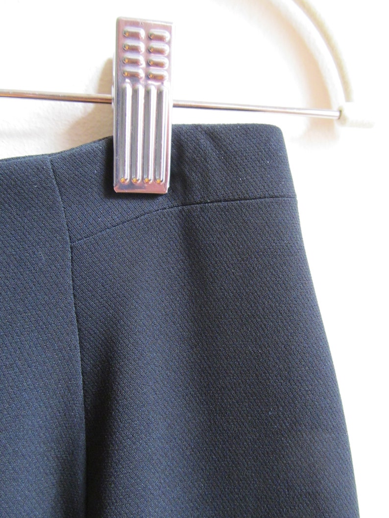 90s Ann Taylor Black Pencil Skirt S 27.5 Waist image 3