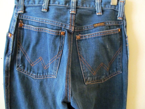 70s Wrangler High Waist Jeans 26 Waist - image 4