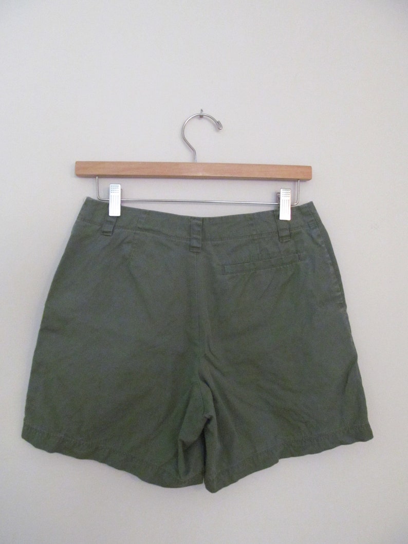 90s Eddie Bauer Cotton Twill Shorts S 29 Waist image 2