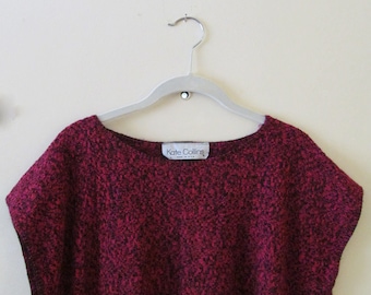 Marled Dolman Sweater Top M 36 Bust
