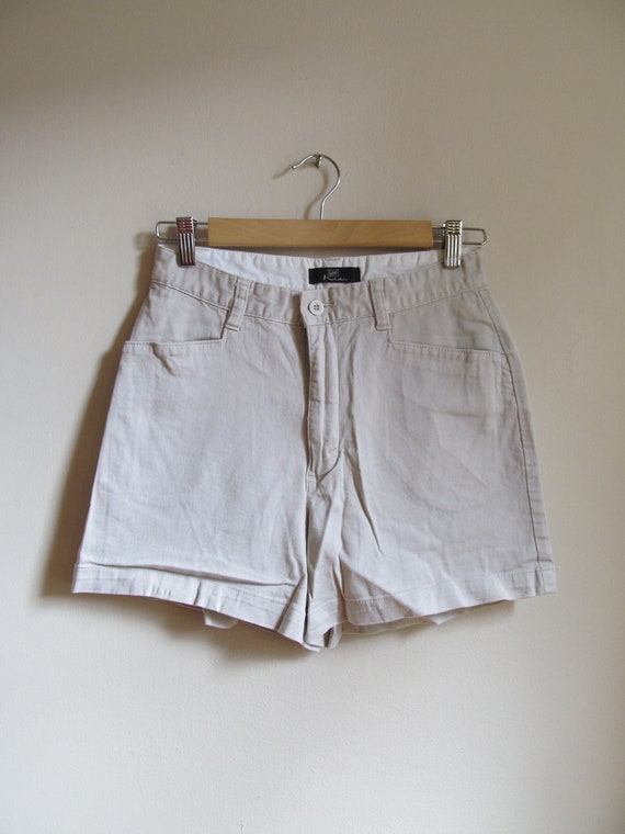 90s Lee Khakis High Waist Shorts S Petite 28 Waist