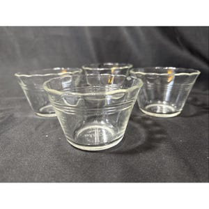 Vintage Pyrex 6 oz Ramekin Custard Cups Set of 4 Baking