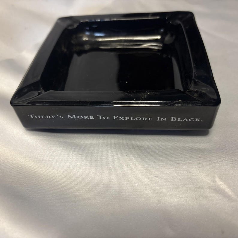Vintage Johnnie Walker Black Label Ceramic Pitcher, Ice Bucket , Ashtray image 4