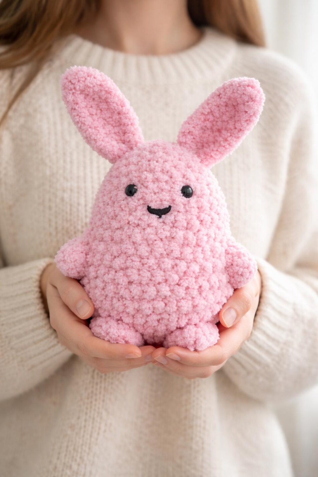 Bunny Crochet Pattern - Low-sew - Instant Download PDF - Handmade ...