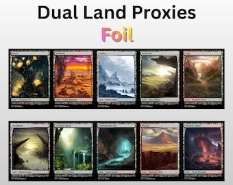 MTG - Magic the Gathering - Revised - Badlands Dual Land