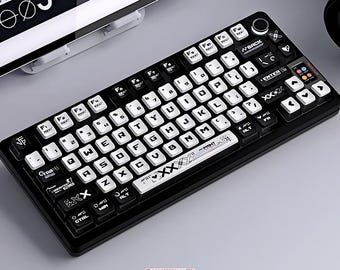CSGO inspiriert Tastenkappen Set (122 Tasten) | Custom PBT Tastenkappen für Mechanische Tastaturen | Hersteller Profil