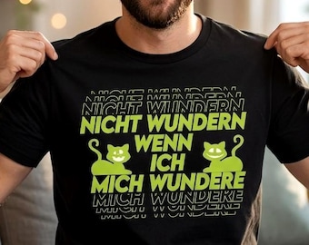 Não se surpreenda se eu me surpreender - Camiseta engraçada de gato - Camiseta com slogan de meme - Camiseta engraçada de gato - Camiseta para mulheres e homens - Camiseta de humor