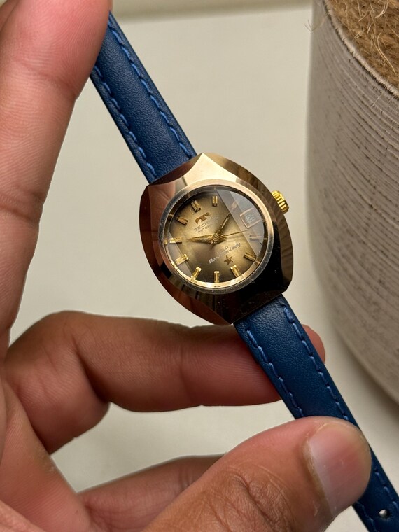 technos tiger dial  automatic tungsten womens wat… - image 2