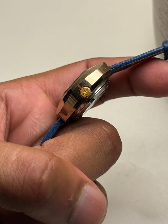 technos tiger dial  automatic tungsten womens wat… - image 9