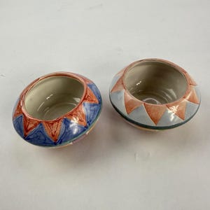 Zestaw do herbaty MacKenzie-Childs Whimsical Ceramic Tea Set Imrie Pattern Wallcourt HTF 6-częściowy zdjęcie 13
