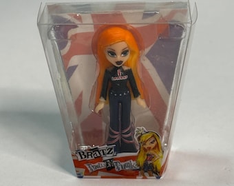 Bratz Pretty N Punk Cloe Mini Doll London Serie Orange Hair Miniature Figur