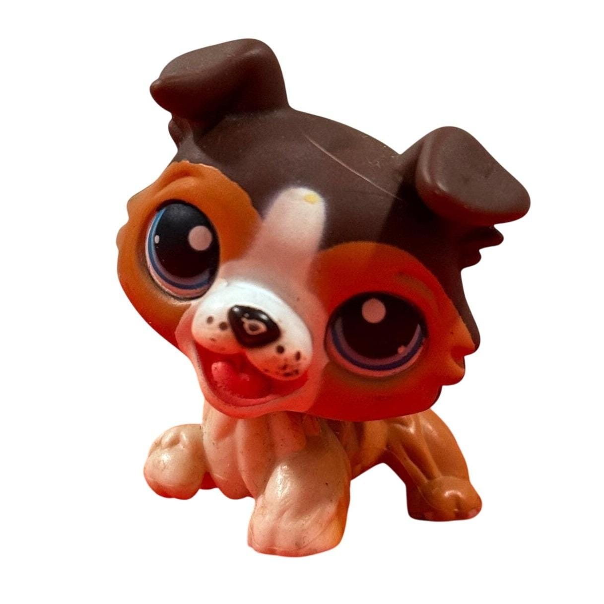 Littlest Pet Shop Hasbro – Chien Colley #1676 – Authentique Figurine LPS
