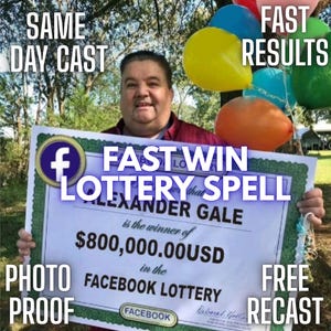FAST WIN LOTTERY Spell: extreme meevaller en plotselinge rijkdommanifestatieritueel, maximale geluksboost, financiële padopener