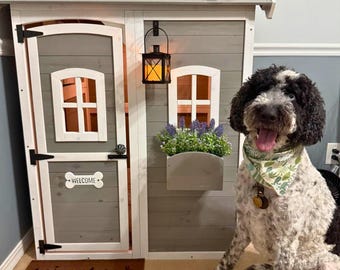 Outdoor Wooden Playhouse with Floor | Handmade Playhouse | Backyard Playhouse | Garden Playhouse | Kids Tent House | Toddler Tent