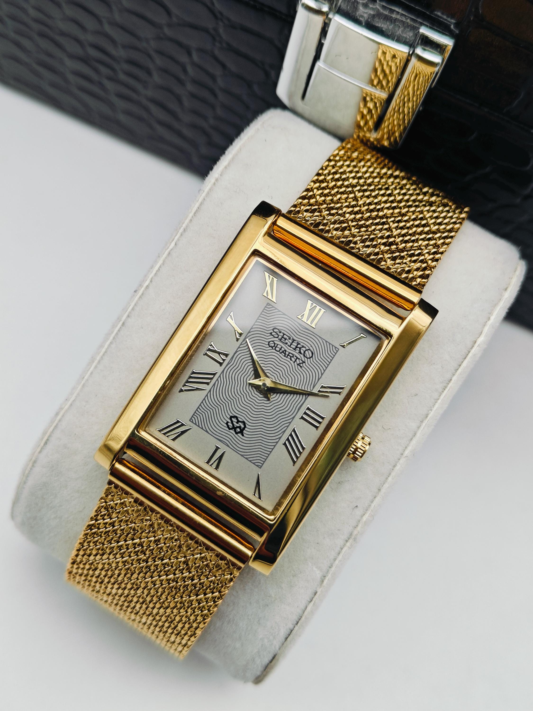 Gold cartier tank watch - Etsy 日本