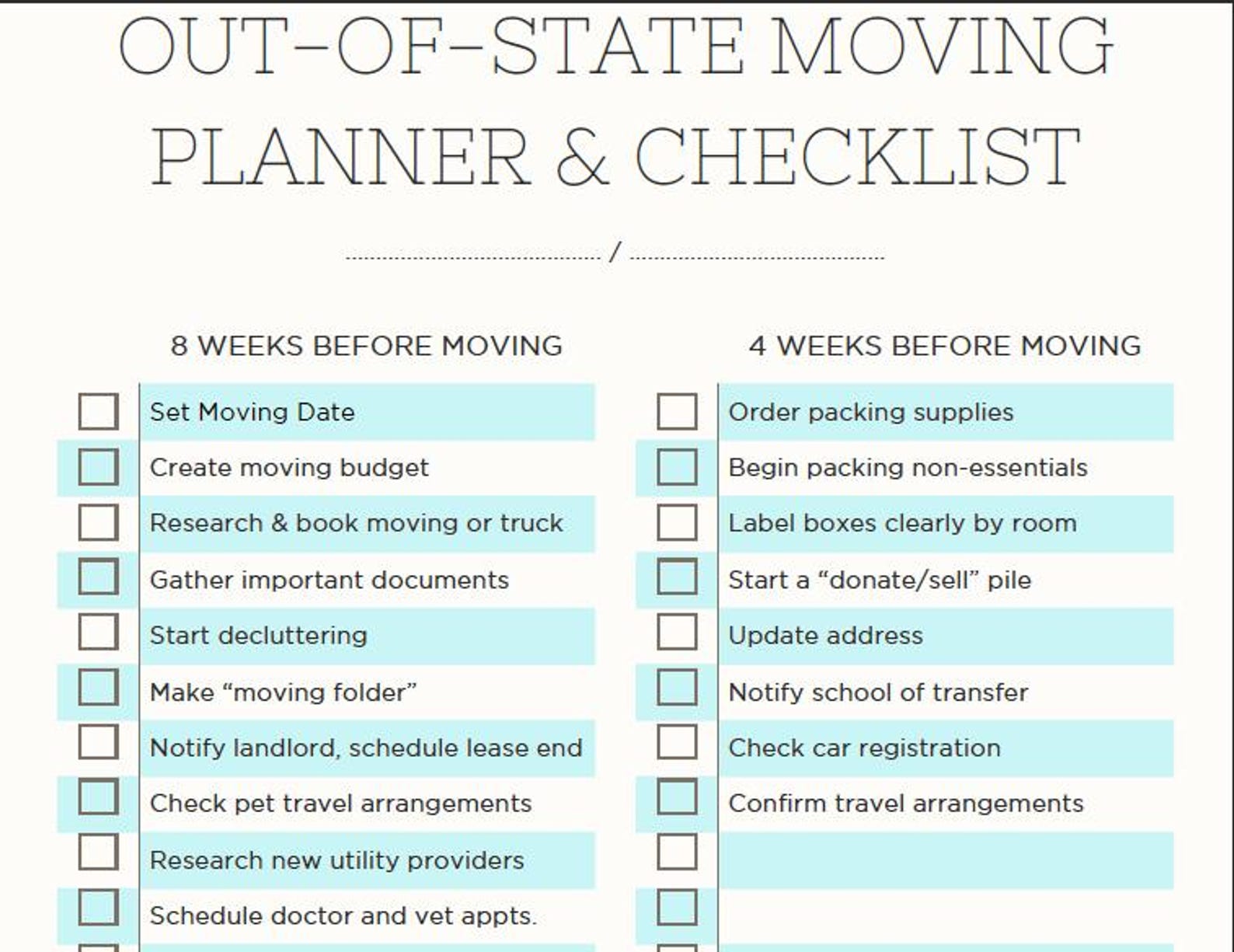 Out Of State Relocation Assistance
