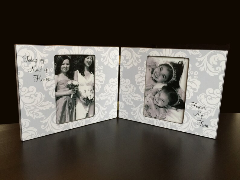 Personalized Double 4x6 Picture Frame Completely Image 0