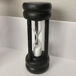 Gothic Hand Painted Hourglass Gift for Home