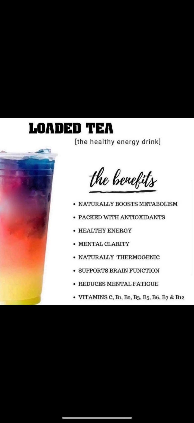 Loaded Tea 5 Pack W/ Only Flavor, Collagen, and NRG - Etsy
