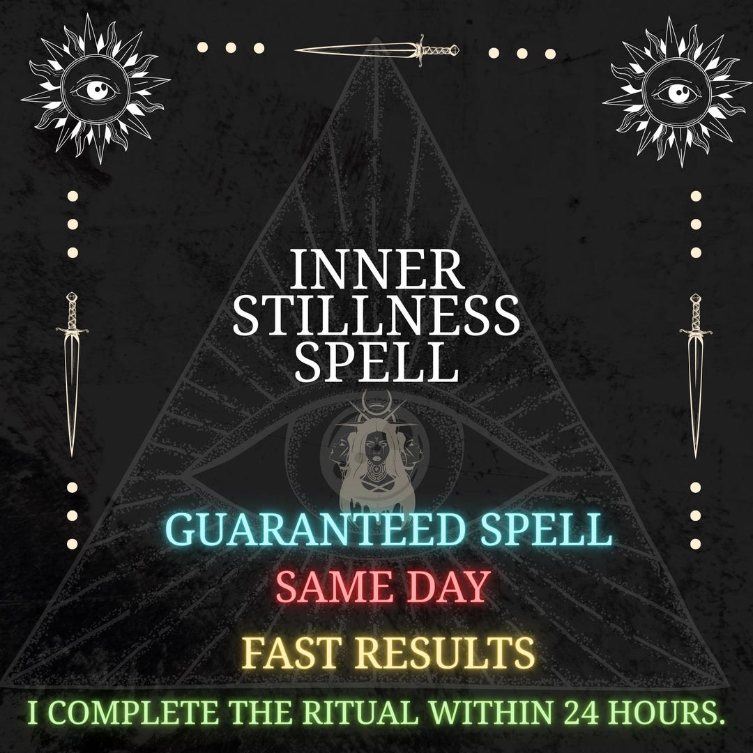 Inner Stillness Spell – Deep Calm, Quiet Mind & Spiritual Peace ...